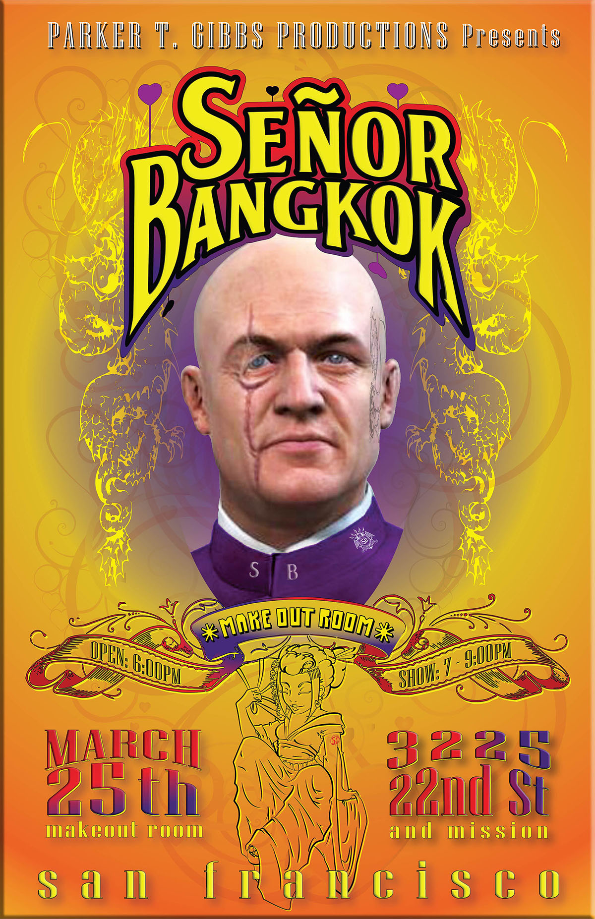 Señor Bangkok, Make Out Room, George Michalski, Peter Harris